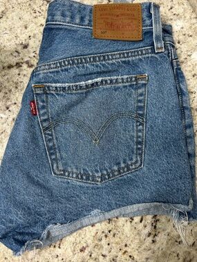 Levi's Light Blue Jean shorts women’s
